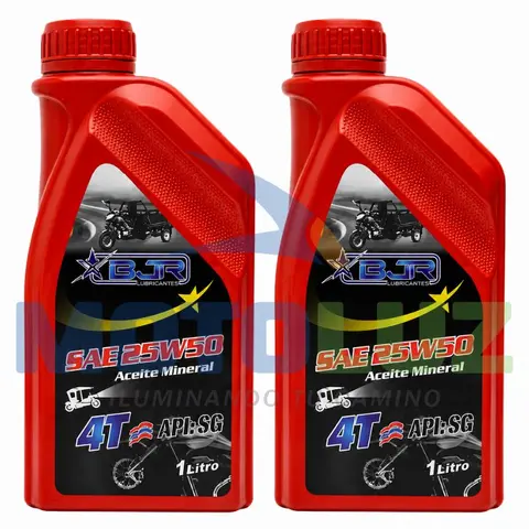 ACEITE MINERAL BJR - 25W50 - 1L