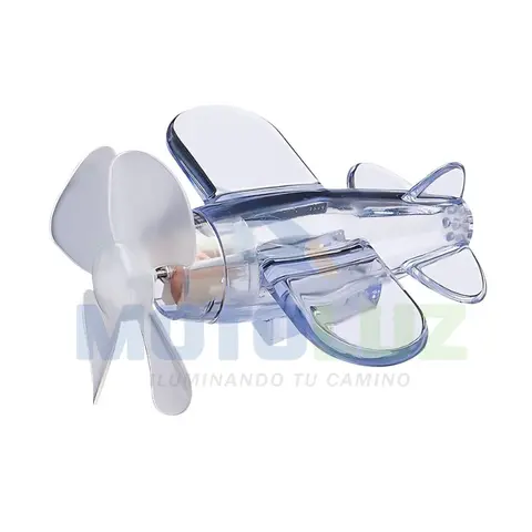 AVIONCITO MOTERO TRANSPARENTE