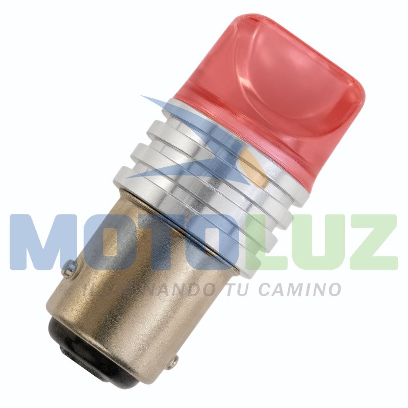 FOCO DIENTE DE 9 LED POSTERIOR LUZ ROJA